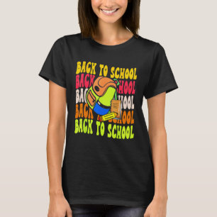 T-shirt Retour à l'école Premier jour d'école heureux Groo