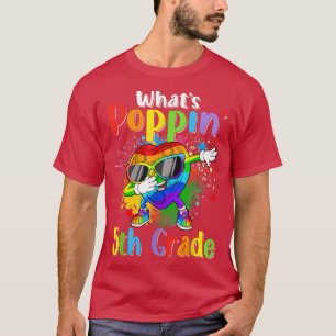 T-shirt Retour à l'école Premier jour Qu'est-ce que Poppin