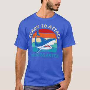 T-shirt Retour à l'école prêt à attaquer la maternelle