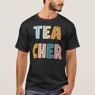 T-shirt Retour à l'école Professeur Boho Professeur Vie Ap