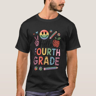 T-shirt Retour à l'école professeur de garçons et filles d