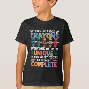T-shirt Retour à l'école Professeur drôle Nous sommes comm
