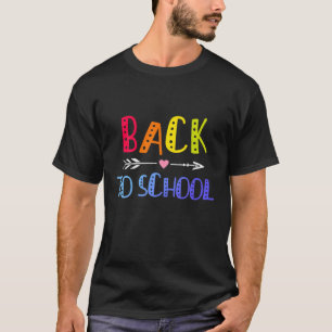 T-shirt Retour À L'École S Pour Les Femmes Premier Jour De