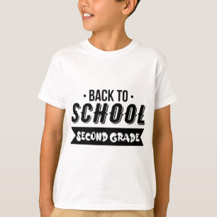 T-shirt retour à l'école secondaire