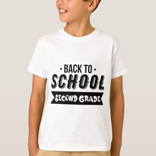 T-shirt retour à l'école secondaire (Devant)