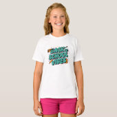 T-shirt Retour À L'École Vibes Drôle (Devant entier)