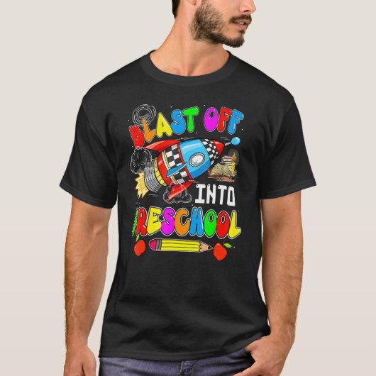 T-shirt Retour À Scho (Devant)