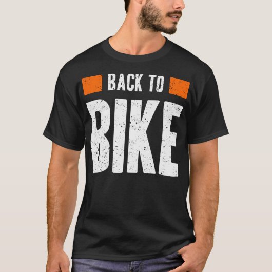 T-shirt Retour à vélo (Devant)