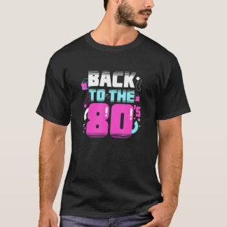 T-shirt Retour au costume de fête des années 80