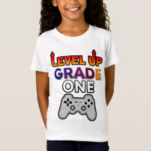 T-Shirt Retour au niveau de l'école première année