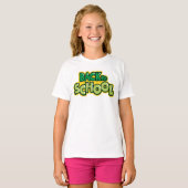 T-shirt Retour au vert de l'école (Devant entier)