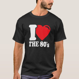 T-shirt Retour Aux Années 80 J'Aime Le Costume Des Années 