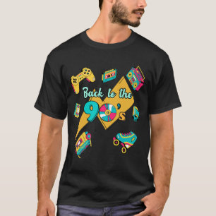 T-shirt Retour aux années 90 - Appareils rétro électroniqu