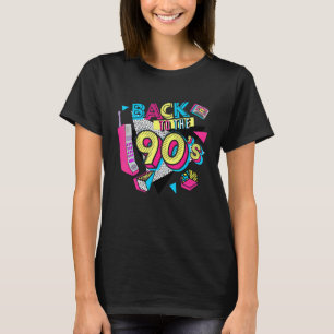T-shirt Retour aux tenues des années 90 Costume rétro Fête