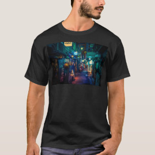 T-shirt Retour dans les ténèbres - Photo de nuit à Tokyo