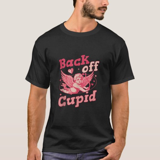 T-shirt Retour de Cupid Anti Valentines Jour Funny Retro V (Devant)