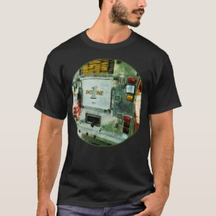 T-shirt Retour de Fire Truck bouddhisme drôle vêtements de