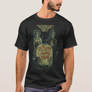 T-shirt Retour de la fille des morts vivants drôle