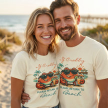 Retour drôle de crabe grincheux à la plage - Blagu