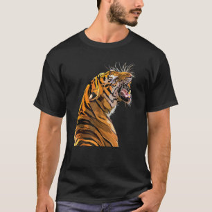 T-shirt retour du tigre pour les amoureux de l'animal des 