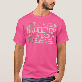 T-shirt Retour En Affaires Costume Halloween Peste Médiéva