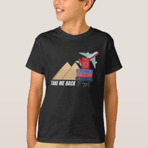 T-shirt Retour en Egypte Chemise, Voyage