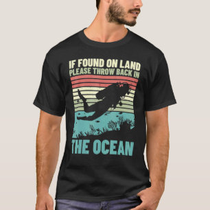 T-shirt Retour en mer Plongée sous-marine plongée sous-mar