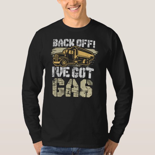 T-shirt Retour J'ai le chauffeur de camion de glace à gaz (Devant)