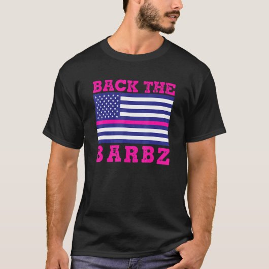 T-shirt Retour Le Drapeau Barbz Amour Barbs Fan Loyal (Devant)