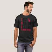 T-shirt Retour Neutre Piège La Solution Humane 1 (Devant entier)
