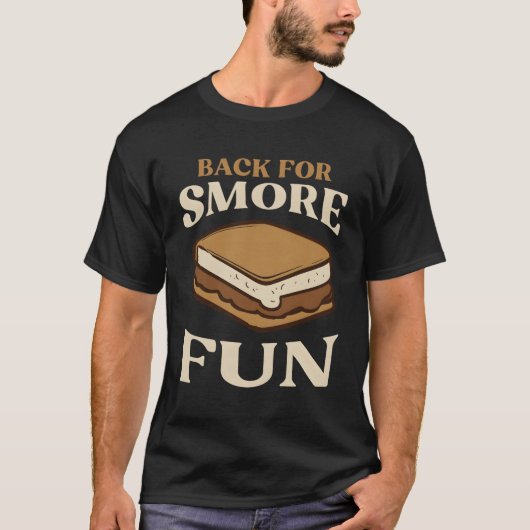 T-shirt Retour Pour S'More Fun Pun S'More (Devant)
