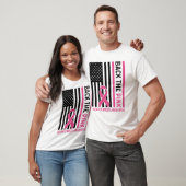 T-shirt Retour Sensibilisation au cancer du sein rose (Unisexe)