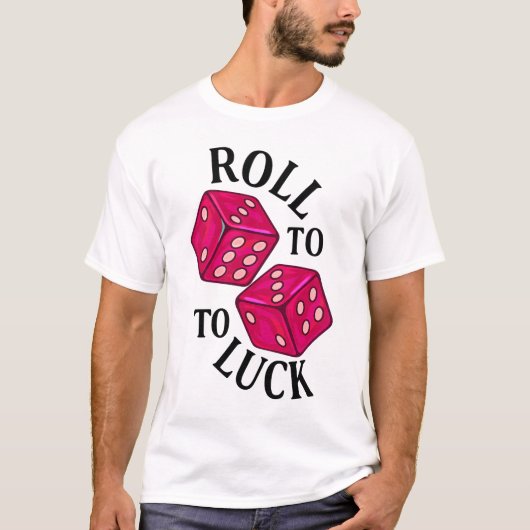 T-shirt Retour vers la chance - Neon Dice (Devant)