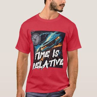 T-shirt Retour vers le Futur Illustration de temps relatif