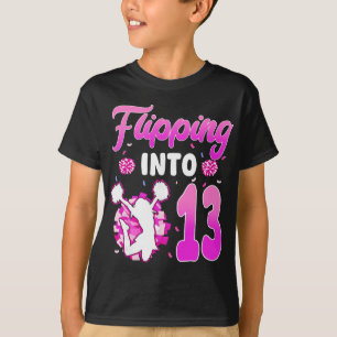 T-shirt Retournement en pom-pom girl de 13 ans pour son 13