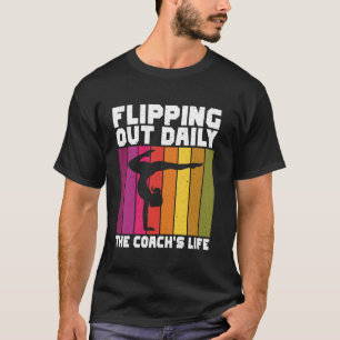 T-shirt Retournements Quotidien La Vie du Coach Gymnastiqu