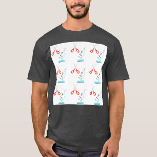 T-shirt Retourner à l'école Cou Gaiter Professeur de scien