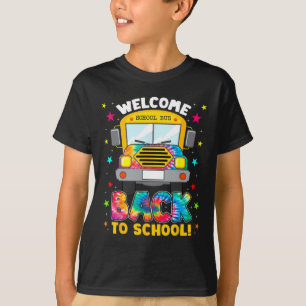 T-shirt Retourner À L'École Fun Outfit School Bus Driver