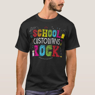 T-shirt Retourner À L'École Gardiens Cool
