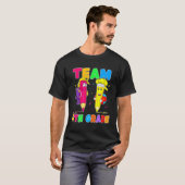 T-shirt Retourner À L'Équipe D'École 4E Année Fonds Étudia (Devant entier)