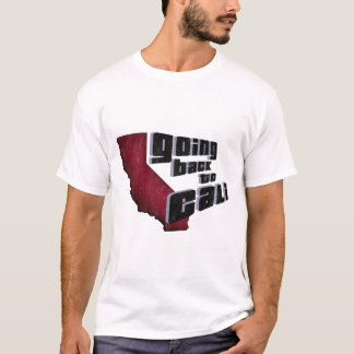 T-shirt retourner au cali