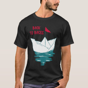T-shirt Retourner Aux Bases Et Plier Plus De Papier Bateau