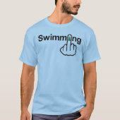 T-shirt Retourner de nage à col V (Devant)
