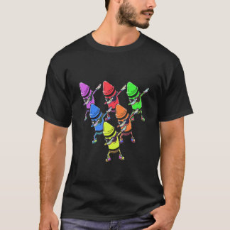 T-shirt Retourner La Rayonne À L'École Premier Jour De L'É