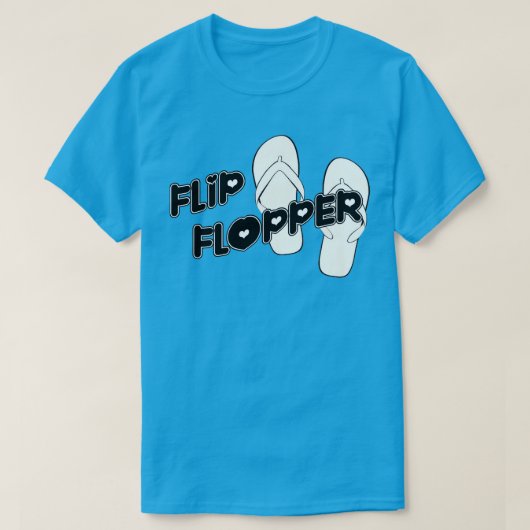 T-shirt Retourner le bouton (Design devant)