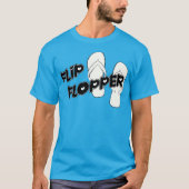 T-shirt Retourner le bouton (Devant)