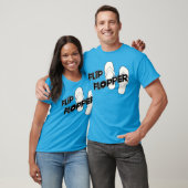 T-shirt Retourner le bouton (Unisexe)
