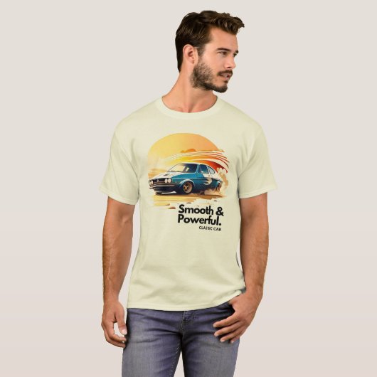 T-shirt Retourner le texte en douceur (Devant entier)