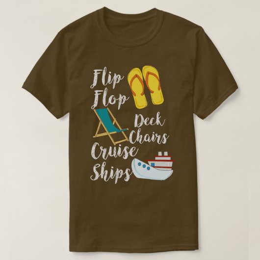 T-shirt Retourner les volets (Design devant)