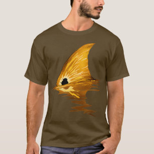 T-shirt Retourner Tailing Redfish Red Dragon Fish Redfish